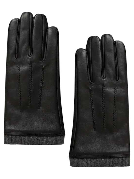 Men's Leather Gloves Black