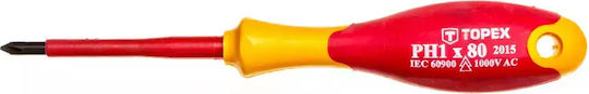 Topex Screwdriver Cross Size PH1x80mm