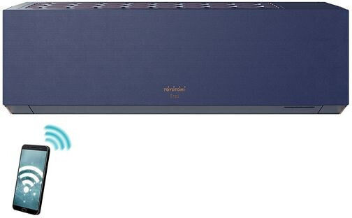 Toyotomi Erai Aparat De Aer Condiționat Inverter 24000 BTU A+++/A+ Cu Inteligență Artificială Midnight Blue