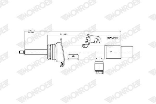 Shock Absorber Monroe C2522l