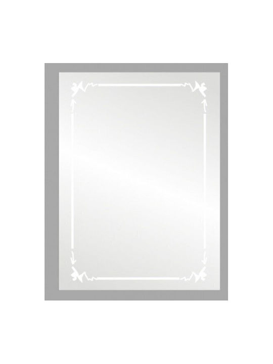 Inter Ceramic Bathroom Mirror 50x70cm