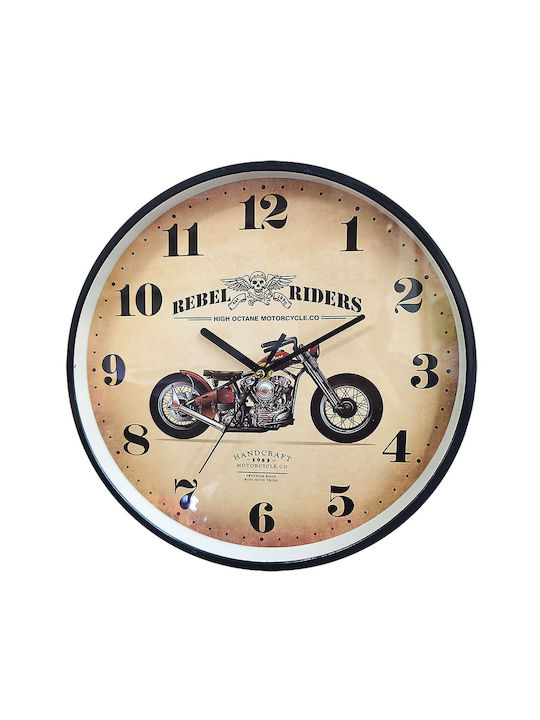 HOMie Wall Clock Multicolour 29x4cm Various Colors)