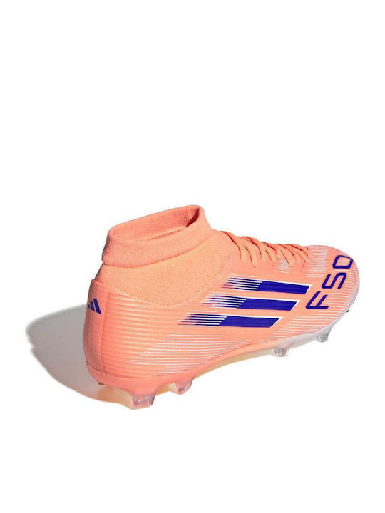 adidas F50 League FG/MG Футболни Обувки с Бутони Оранжеви