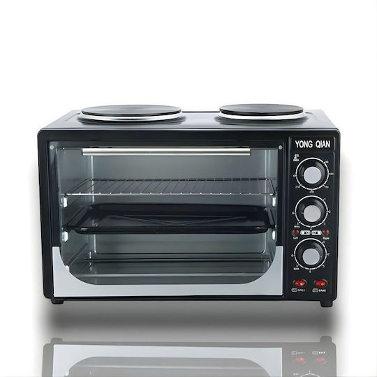 YQ30L Electric Countertop Oven 30lt with 2 Burners