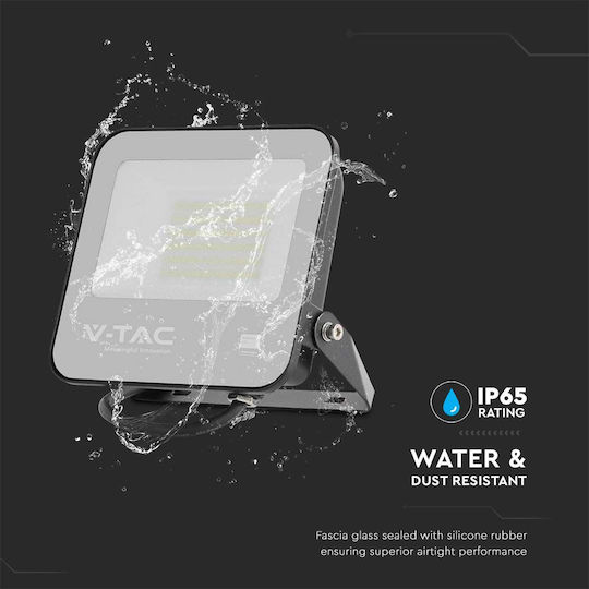 V-TAC Wasserdicht LED Flutlicht 50W Kaltweiß 6500K IP65