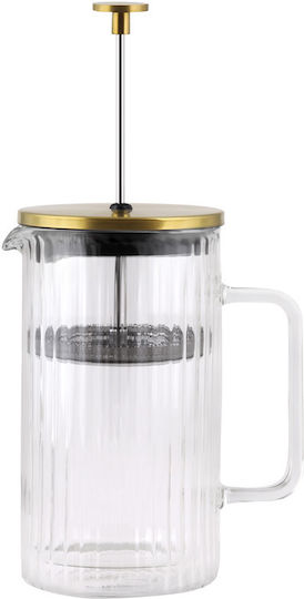 Vialli Design Tulip Double-walled French Press Gold Matte 1 L