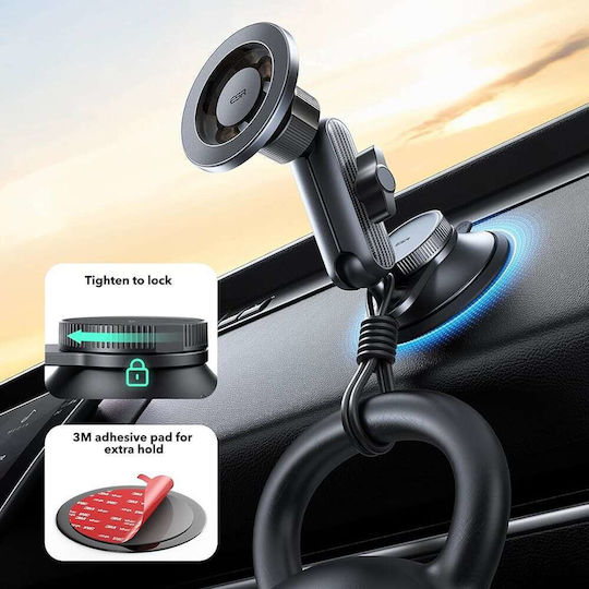 ESR Omnilock Car Mobile Mount with Magnet Black
