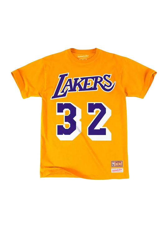 Los Angeles Αθλητικό T-shirt Κίτρινο