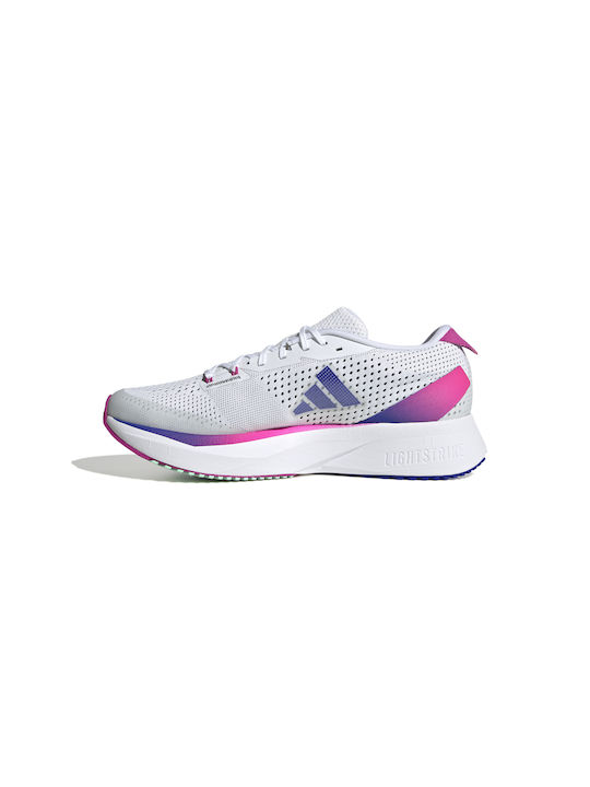 Adizero Sl Herren Sportschuhe Laufen Cloud White / Lucid Blue / Lucid Fuchsia