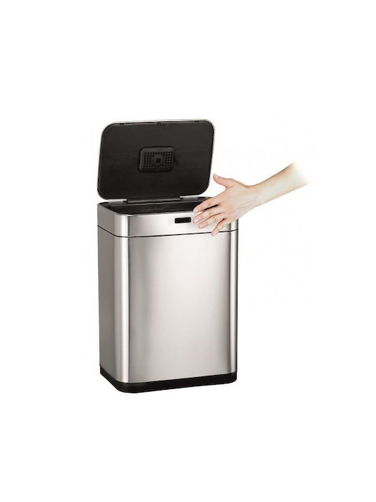 Inter Ceramic Пластмасов Кош За Боклук със Сензор 60л
