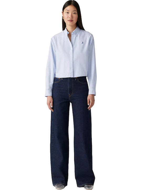 Ribcage Blugi Damă Talie Înaltă Slim Fit Jean