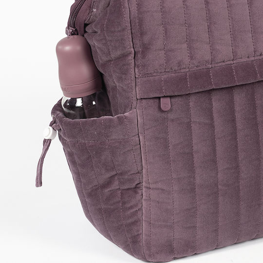 Pasito a Pasito Diaper Bag Burgundy 29x40x17cm.