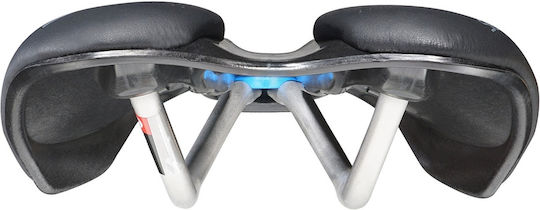 Selle Italia SLR Boost TI 316 Superflow L Σέλα Ποδηλάτου Μαύρη 248 x 145 mm