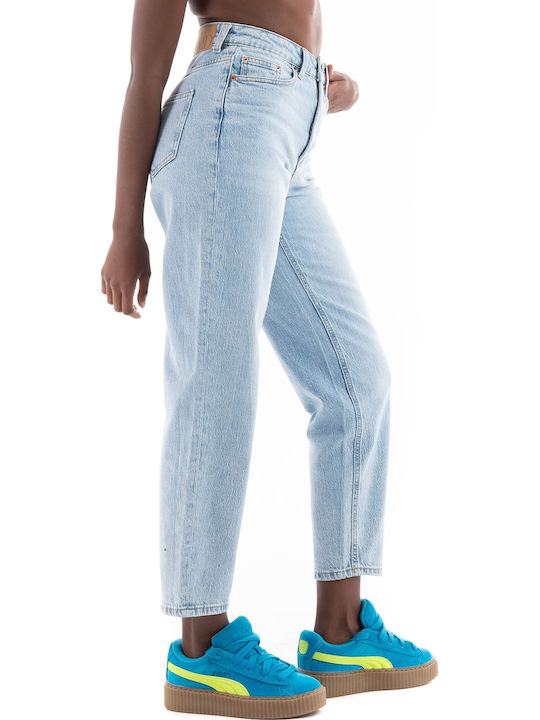 High Waist Women's Jean Trousers in Mom Fit