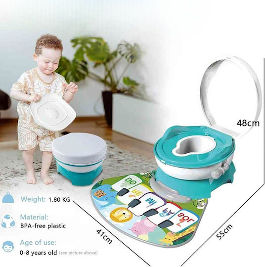 Potty Vas cu Muzică & Sunete Galben