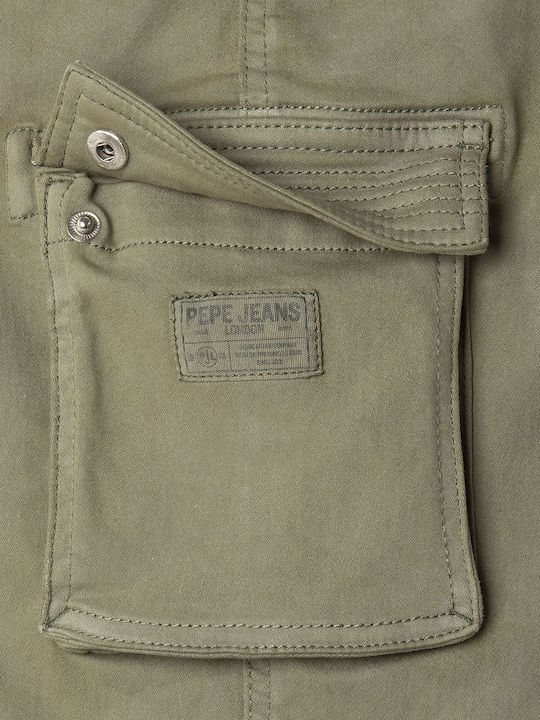 Παιδικό Παντελόνι Cargo Military Green Chase