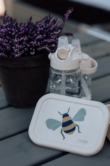 Vanilla Copenhagen Cutie pentru Mâncare Silicon Potrivit pentru Cuptor cu Microunde 700ml 1buc