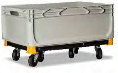 ArtPlast Mobile Base for Weight Load up to 200kg Black