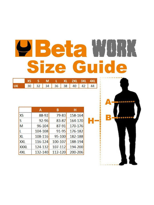 Beta Arbeitsjacke Gray