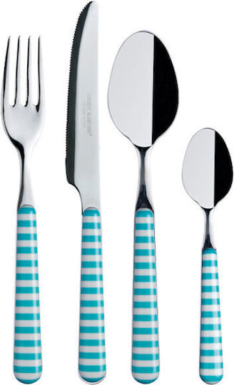 Marine Business Vollständiges Geschirrset Harmony Aqua Für 6 Personen