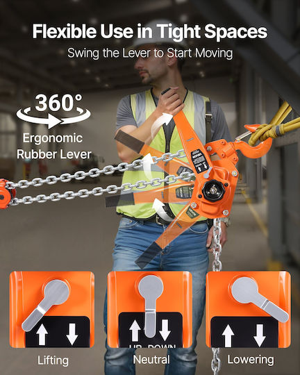 Vevor Lifting & Pulling Equipment for Weight Load up to 6t