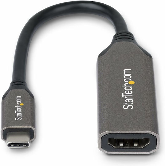 StarTech 112B-USBC-HDMI21 Конвертор UHF мъжки към HDMI женски Сив