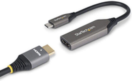 StarTech 112B-USBC-HDMI21 Конвертор UHF мъжки към HDMI женски Сив