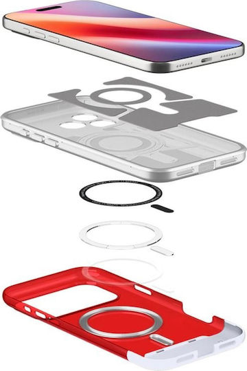 Spigen Classic C1 Back Cover Σιλικόνης / Πλαστικό Κόκκινο (iPhone 17 Pro)