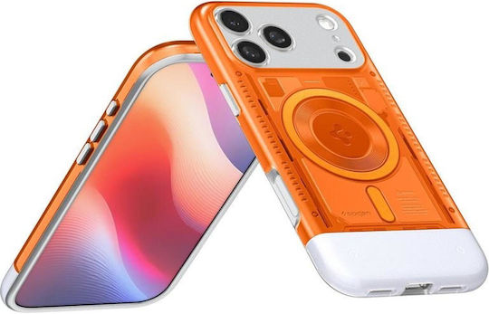 Spigen Classic C1 Задна корица Пластмаса / Силикон Оранжев (iPhone 17 Pro)