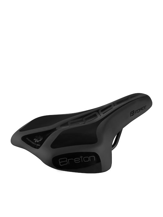 Force Breton Black Bicycle Saddle MTB