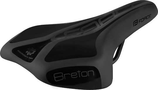 Force Breton Black Bicycle Saddle MTB
