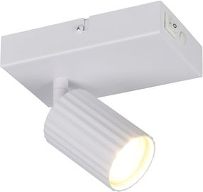 Trio Lighting Soka Single Spot with Socket GU10 in White Color