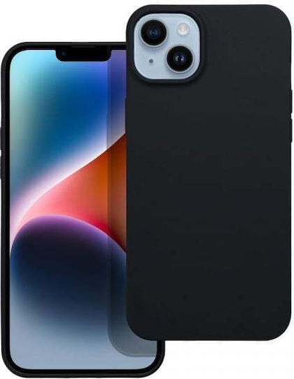 Matt Back Cover Σιλικόνης Μαύρο (iPhone 17 Pro Max)