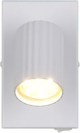 Trio Lighting Soka Single Spot with Socket GU10 in White Color
