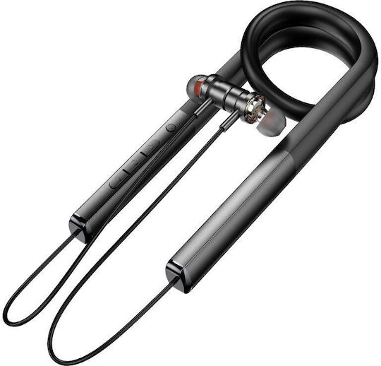 Hoco ES71 In-ear Bluetooth Handsfree Ακουστικά Μαύρα