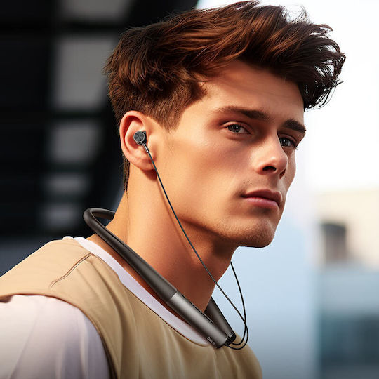 Hoco ES71 In-ear Bluetooth Handsfree Ακουστικά Μαύρα