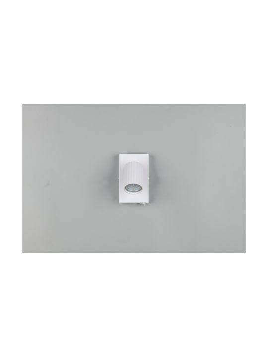 Trio Lighting Soka Single Spot with Socket GU10 in White Color