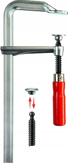Bessey Βιδωτός Σφιγκτήρας Μεταλλικός Gz 200 X 100mm Gz20