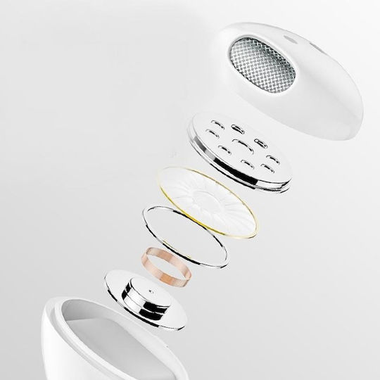 Proda PD-BT220 Earbud Bluetooth Handsfree Ακουστικά Λευκά