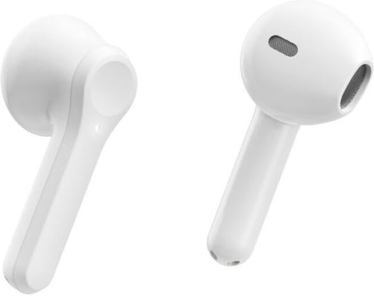 HAMA Action One Earbud Bluetooth Handsfree Earphones with Charging Case White
