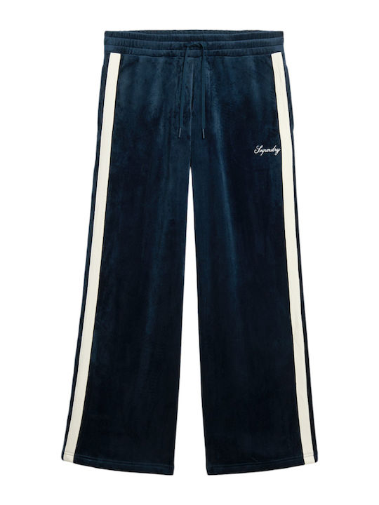 Women's Fabric Trousers Blue