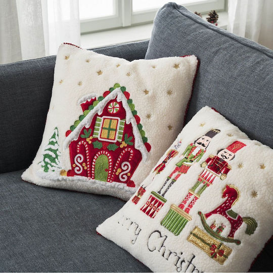 Gofis Home Christmas Decorative Pillowcase 43x43cm