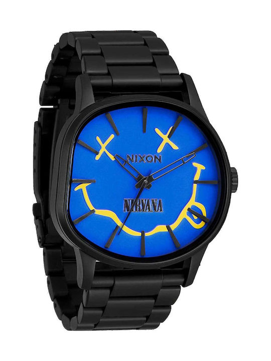 Nixon Sentry Ρολόι Μπαταρίας με Μεταλλικό Μπρασελέ