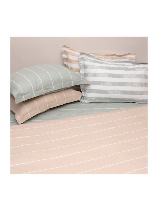 Anna Riska Bettlaken für Einzelbett mit Gummiband 100x200+25cm. Mix & Match 121 121