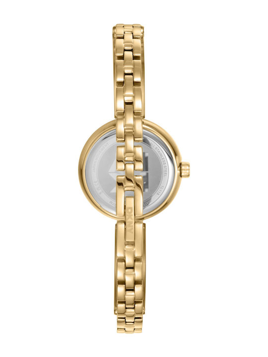 DKNY Γυναικείο Ρολόι 26mm Μπαταρίας με Χρυσό Μεταλλικό Μπρασελέ