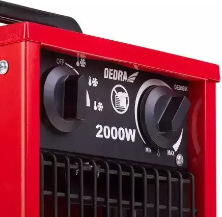 Dedra Βιομηχανικό Ηλεκτρικό Αερόθερμο 2kW