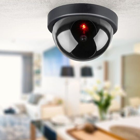 Arrango Dummy Surveillance Camera Dome Type Black Ar48769