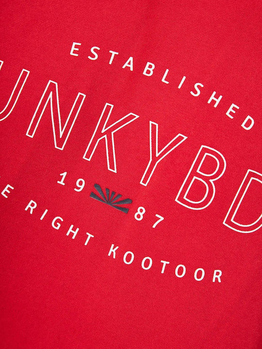 Sweatshirt mit Kapuze Crimson Red