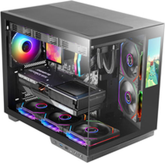 Mars Gaming MC-MIRAGE Midi Tower Κουτί Υπολογιστή Μαύρο