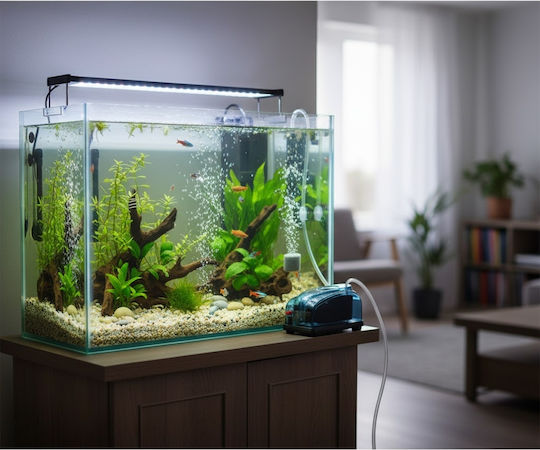 Aquarium Air Pump Single Outlet 2.5w 3.5l/min Xl-1187a